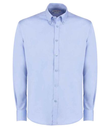Kus. Kit S/F L/S Oxford Twill Shirt - Light blue - 14